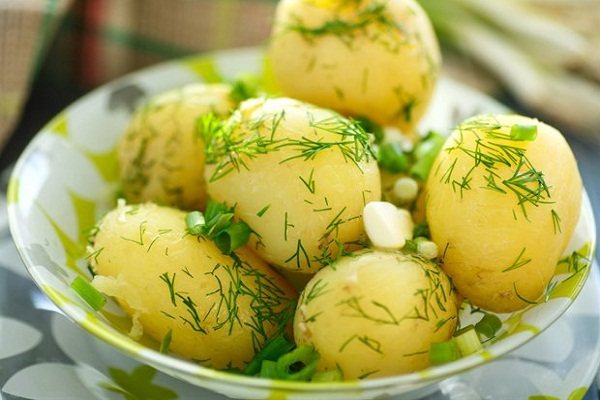 Молодая картошка рецепт